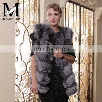 2015 New Design China Wholesale Fox Fur Vest Womens Real Fur Vest