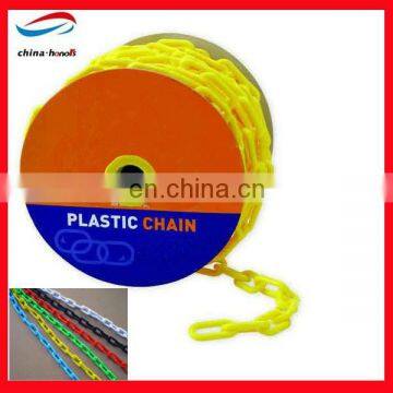 Traffic Warning Yellow Plastic Chain Link