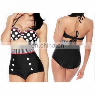 beautiful Conservative swimsuit for classic women dress bikini