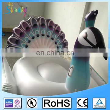 2017 New Arrival Giant Inflatable Peacock Pool Float