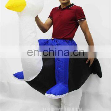 HI cheap inflatable ostrich costume ride on costume wholesale