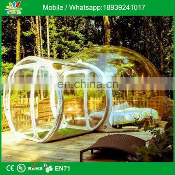 Outdoor Inflatable Tent Clear Inflatable Camp Tent For Family