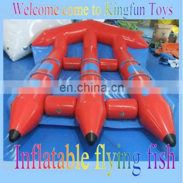 Good price inflatable flying fish boat for 6people