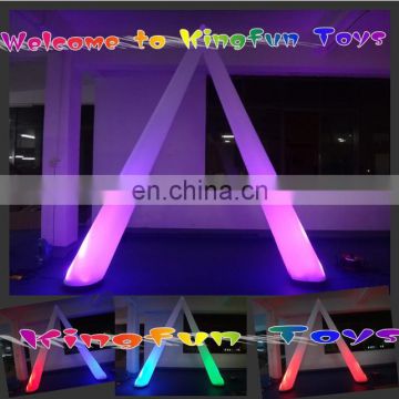 Indoor&outdoor LED inflatable arches