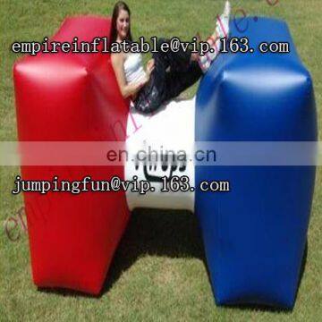 2017 hot sale commercial inflatable paintball bunkers games ID-PB039