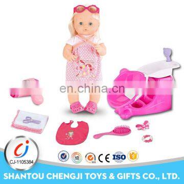 Newest preschool toys funny platsic american girl doll accessories
