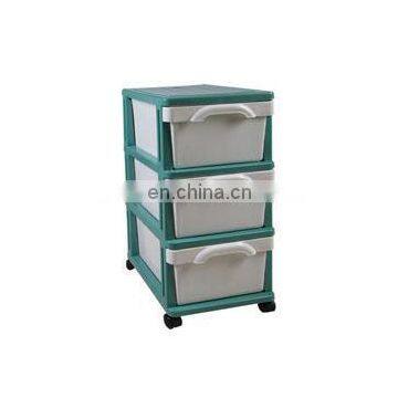 Good quality storage plastic drawer rack