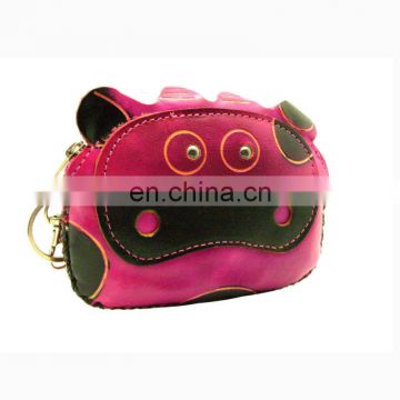 promotional cartoon coin purse wholesale women genuine leather coin purse MCP-0091