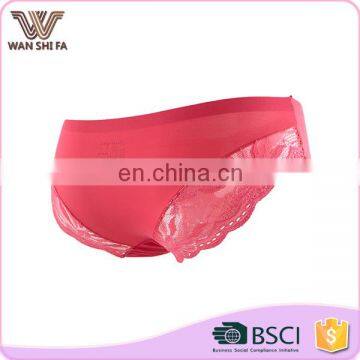 High Quality Sexy Women Lace Nylon Fashionable Design Seamless Panties photo-3