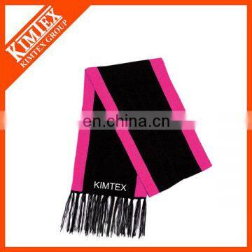 Wholesale knitted stretch football scarves