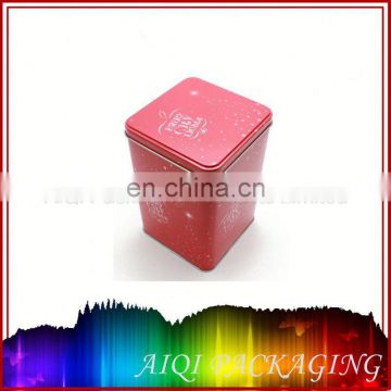 2013 Good quality custom Rectangular metal tin boxes Tea, coffee, candy, biscuit, gift, promotion tin boxes