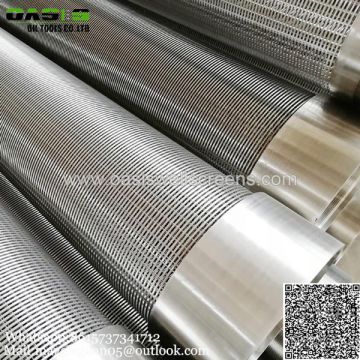 Stainless Steel Water Well Screens Also Named As Wedge Wire Well Filter Screens