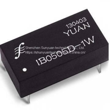 2W Fixed Voltage Input, Regulated Single Output DC DC Converter Ib1209d-2W