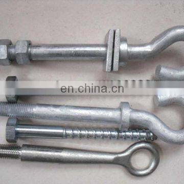 HDG forged carbon steel constructional bolts