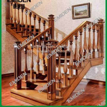 Shenzhen Yi Mei Deng Stairs Supply Villa Deluxe Duplex Whole Solid Wood Stairs