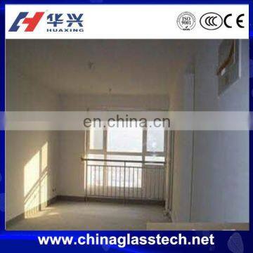 Soundproof 6mm tempered glass aluminum basement window model for bedroom