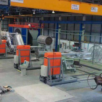 Rising Sun Plastic Water Tank Making Small Shuttle Rotomolding Machine in China for Sale