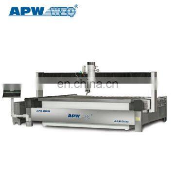 Waterjet cnc cutting machine for the glass stone cutting required