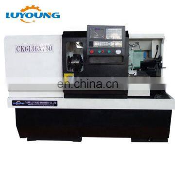 CK6136 Factory Price High Quality Horizontal Small Metal Cnc Lathe for Metal