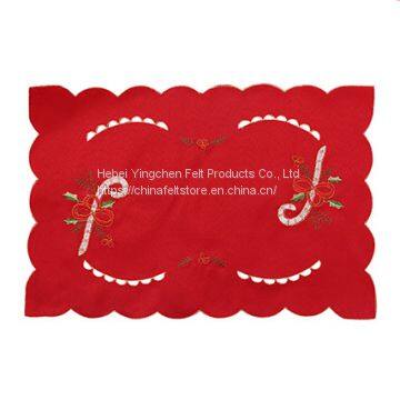 Customized High Quality Decoration Wool Felt Coaster