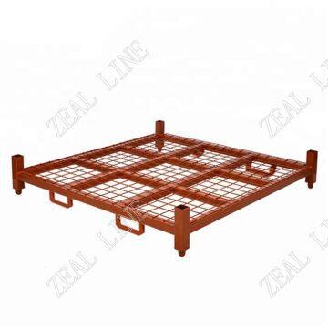 Folding 72X72 Inch Metal PCR Tire Tyre Collapsible Stacking Storage Rack photo-4