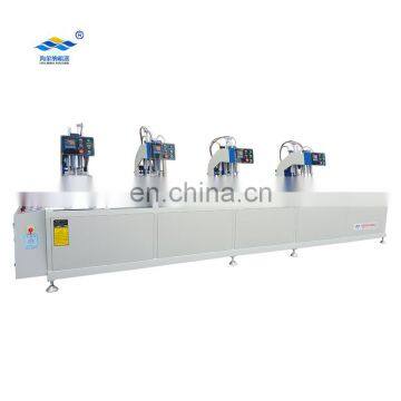 Four corner pvc window automatic welding machine window pvc machine