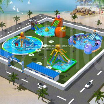 PVC Material Inflatable Water Park Equipment / Inflatable Water Game