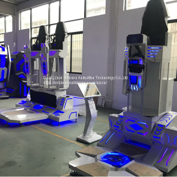 Newly Design Amusement Equipment 720 Degree Virtual Reality Super Rocket VR Simulator Game Machine