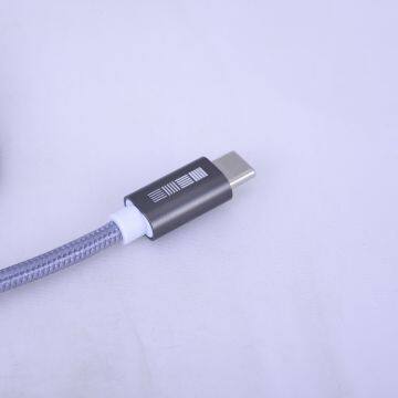 A To Type C Silver Grey Household Appliances Usb 3.0 Charging Cable photo-2