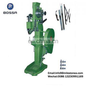 Foot riveter brake lining blind rivet machine for brake shoe