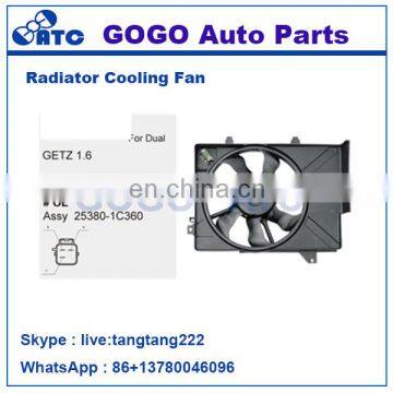 Radiator A/C Cooling Fan for GETZ 1.6 OEM 25380-1C360