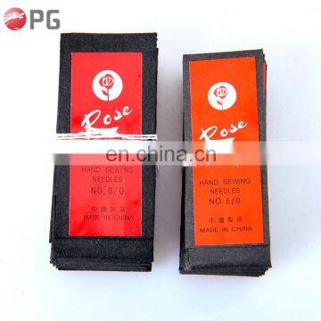 China Wholesale Custom Stainless Steel Rose Brand Home Hand Sewing Machine Needles photo-2