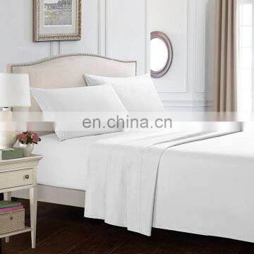 Beautiful Home Textile Buy Online Bed Sheets on Sale Polyester Comfortable Satin Bedding Set photo-2
