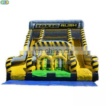 Toxic Rush Inflatable Slide for Sale