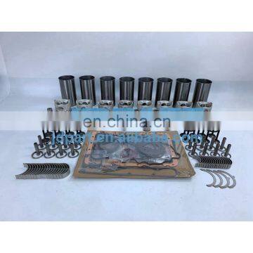 K13D Rebuild Overhaul Kit With Bearings Cylinder Liner Piston Rings Full Gasket Set Valves Kit For Hino