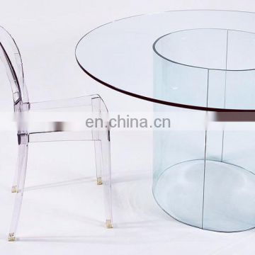 Wholesale Excellent chinese quality tempered glass table top wedding coffee table per square meter price