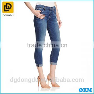 2016 Pretty Quality Lady Sexy Denim Pants Skinny Boyfriend Style Jeans