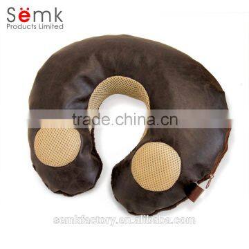 wholesaler fashion foam neck cushion for car/Sofa U-shaped chair neck cushion speaker