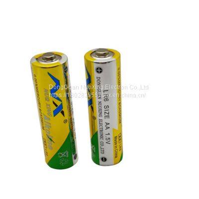 Supply the No. 5 battery LR6AA