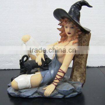 Female Nude Resin Figurines Craft Statues