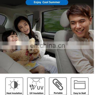 Magnetic Car Sunshade Luxury Car Side Window Blind Car Window Curtain Customized for Prado photo-5
