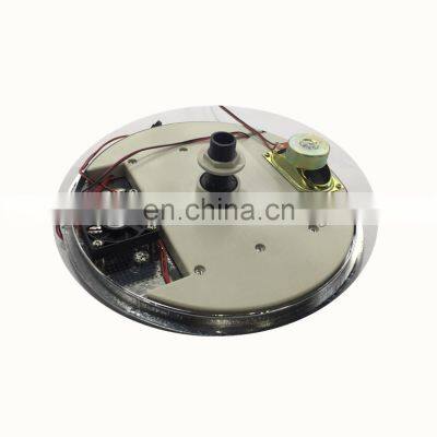 250MM Round LED Shower Room Chrome Head Shower with Speaker and Fan