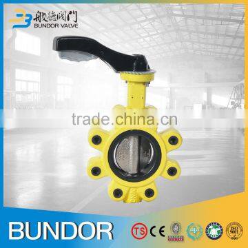 High Quality Lug Type Aluminum Handle Butterfly Valve