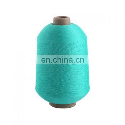 factory  High elastic polyester dyed yarn for elastic webbing