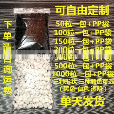 Adjustable Customized Packing/Packed Bag/Box Face Masking Extension Plastic Toggle White Black Rubber Stopper Buckle photo-4