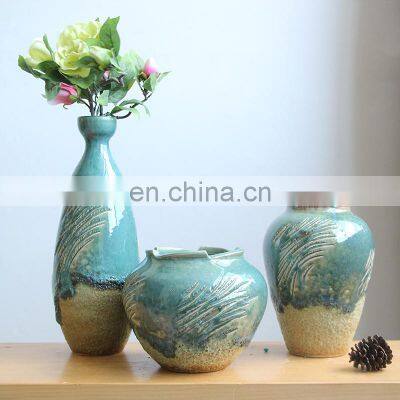 Decorative European style porcelain vase for home decoration