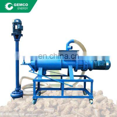 chicken manure chicken vertical mining stone industry dung log sludge dewatering machine