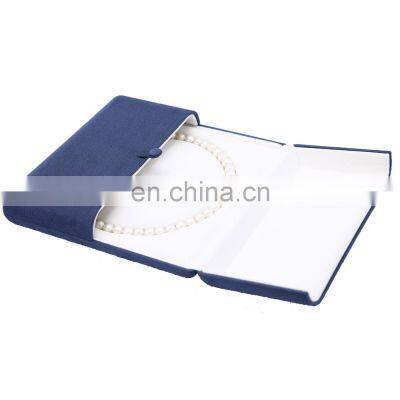 Custom Wholesale Luxury Dark Gray Jewelry Packing Bracelet Jewelry Box photo-3