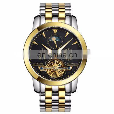 GUANQIN GQ10028 2018 New Arrival Luxury Men's Casual Watches Tourbillon Automatic Mechanical Watch