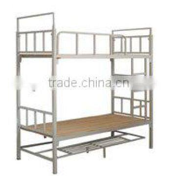 (DL-B1) Folding School Metal Bunk Bed Student Bed With Wooden Plate /Adult Dormitory Bunk Bed photo-6